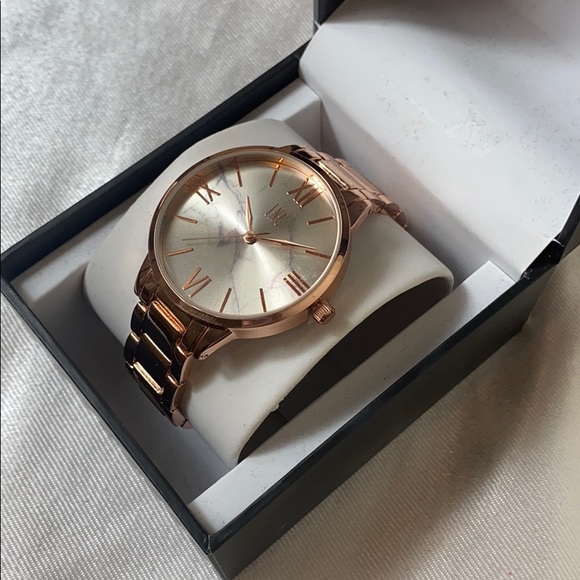 I.N.C. Women's Rose Gold-Tone Bracelet Watch - Picture 6 of 6